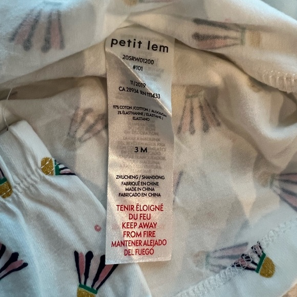 BRAND NEW Petit Lem Matching Dress / Bloomers Set, Size 3 Months - Picture 11 of 11